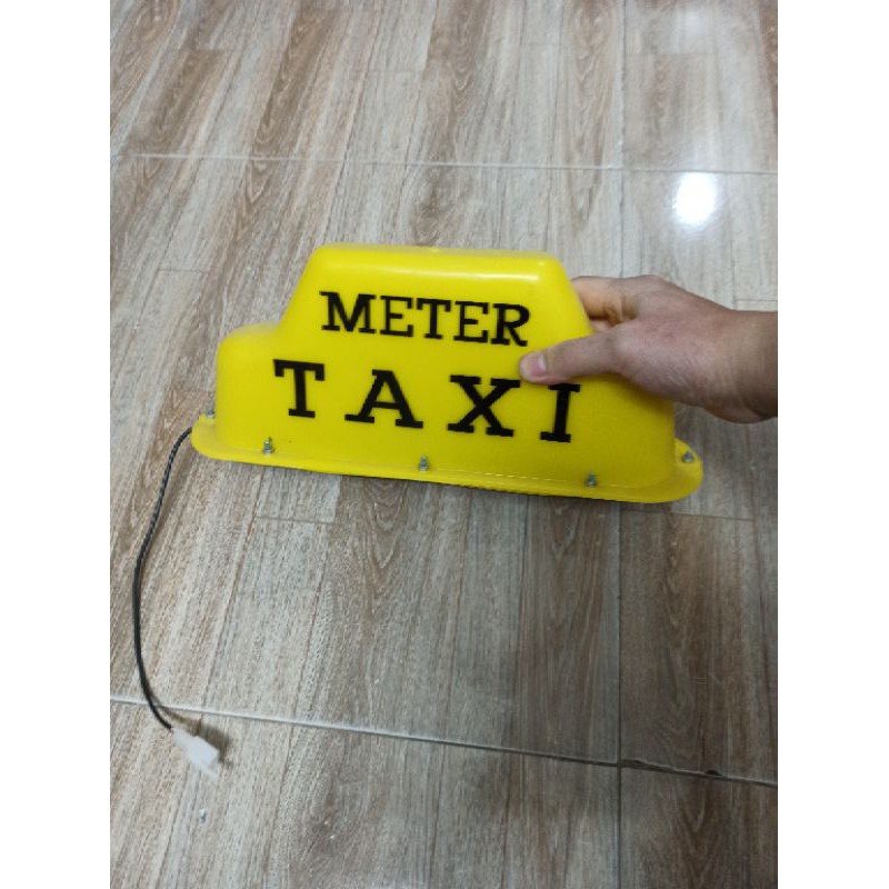 Hộp đèn mào Meter Taxi đế nam châm chắc chắn, có đèn led siêu sáng, hàng việt nam chất lượng cao