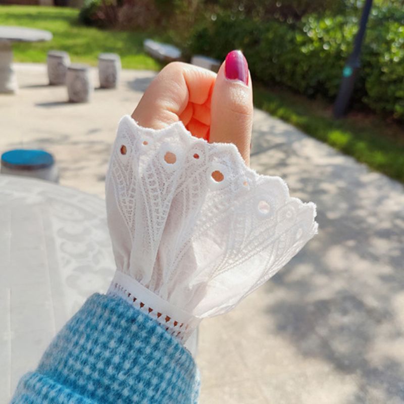 Áo Sweater Giả Hai Lớp Thêu Hoa Phong Cách Cổ Điển Cho Nữ