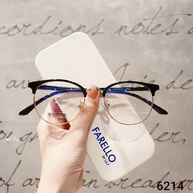 Mắt kính gọng tròn mảnh thời trang | BigBuy360 - bigbuy360.vn