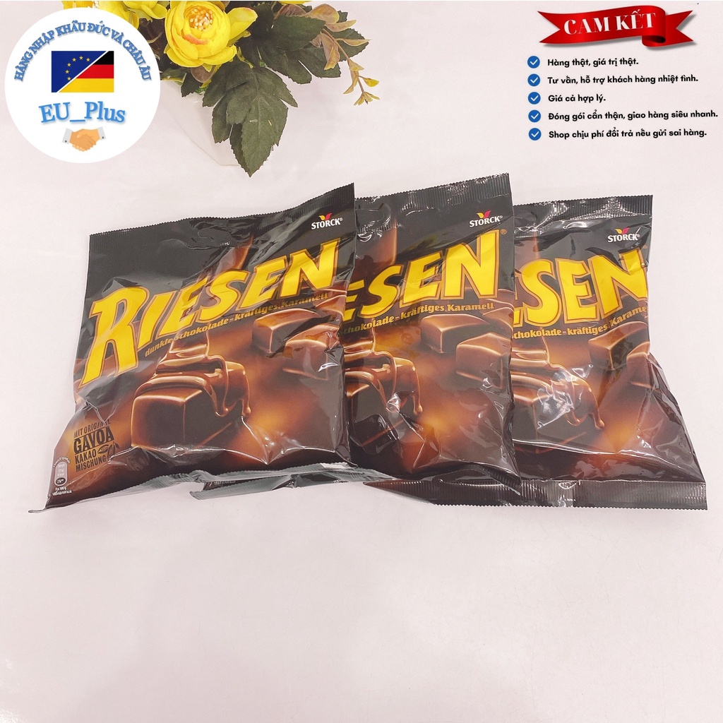 Kẹo Socola Riesen Đức 377g - Nhân mềm