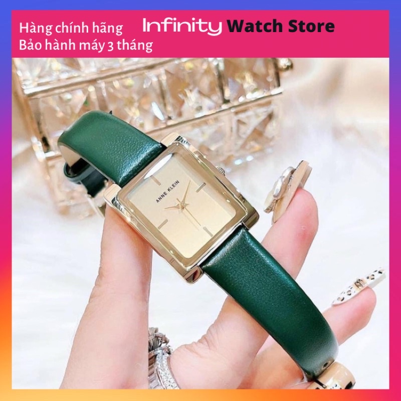 Đồng hồ ANNE KLEIN nữ model AK/2706CHGN dây da dáng cổ điển