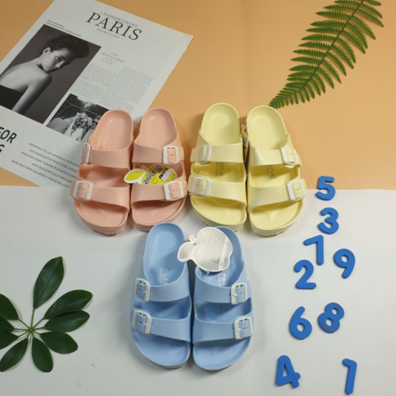 Dép hai quai ngang Red Apple 2562 Thái Lan siêu nhẹ, êm chân, bền đẹp trong mọi thời tiết