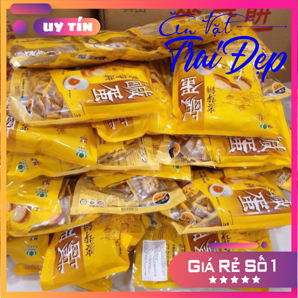 Bánh Quy Trứng Muối Đài Loan bịch 500g - Trai Đẹp Snack | BigBuy360 - bigbuy360.vn
