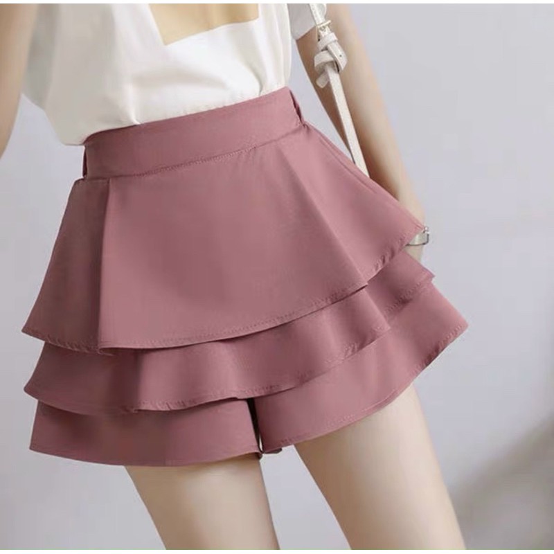 Chân váy BA TẦNG có quần trong hình thật | BigBuy360 - bigbuy360.vn