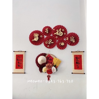 Set trang trí tết