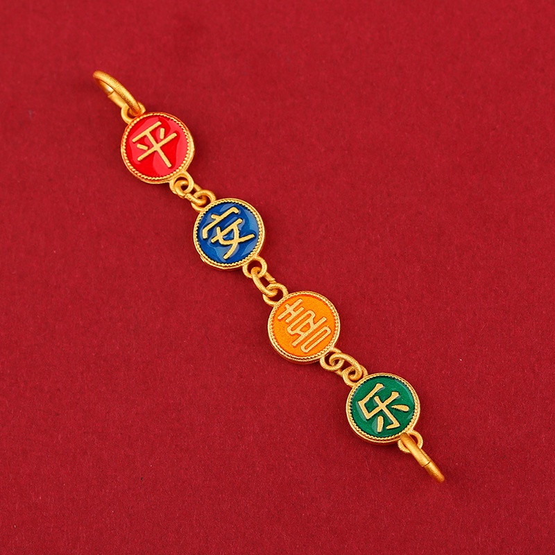 Phụ Kiện Treo Trang Trí Vòng Tay / Dây Chuyền Kiểu Việt Nam Cổ Điển Dễ Thương DIY