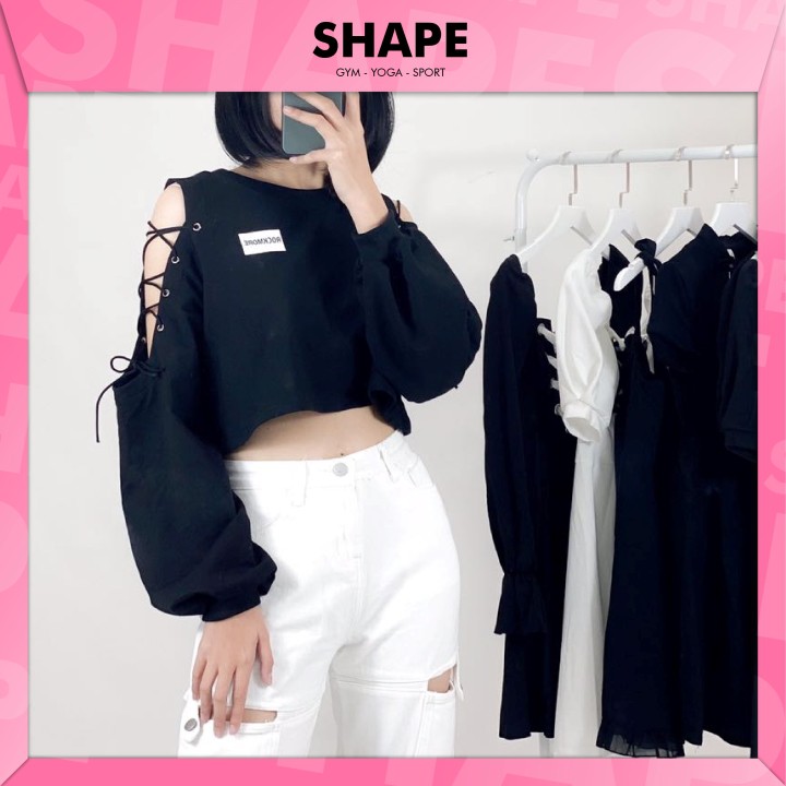 Áo thời trang nữ sweater đan dây vai [ C129]