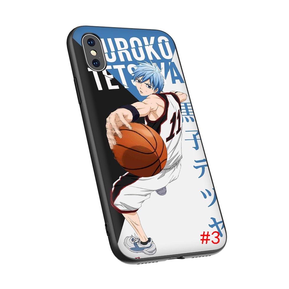 Ốp Điện Thoại Silicon Mềm Hình Kuroko no Basket Cho iphone 11 12 13 Pro Max Mini 56FVC