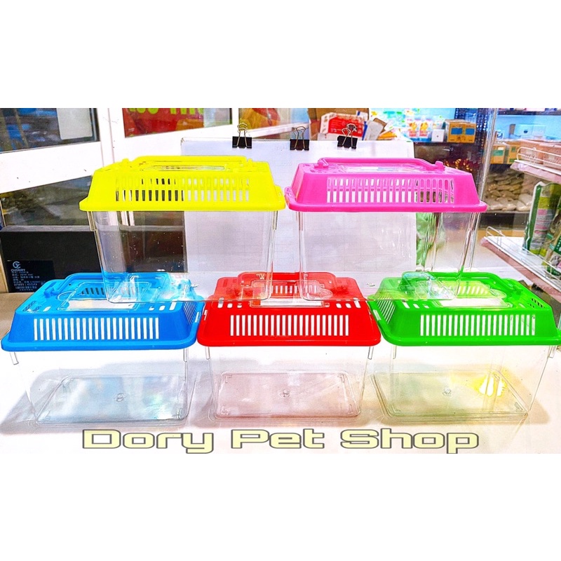 Hộp Mika Vận Chuyển Hamster Thỏ Bọ Nhím Sóc Bò Sát