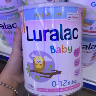 Sữa bột luralac baby 0-12 tháng 900g