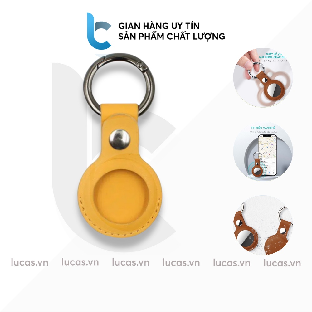 Case, Bao Da Móc Khoá Bảo Vệ Airtag