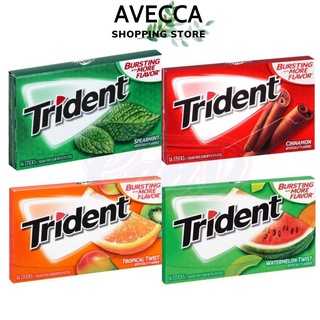 Kẹo Cao Su Không Đường Singum Trident nhập khẩu Mỹ