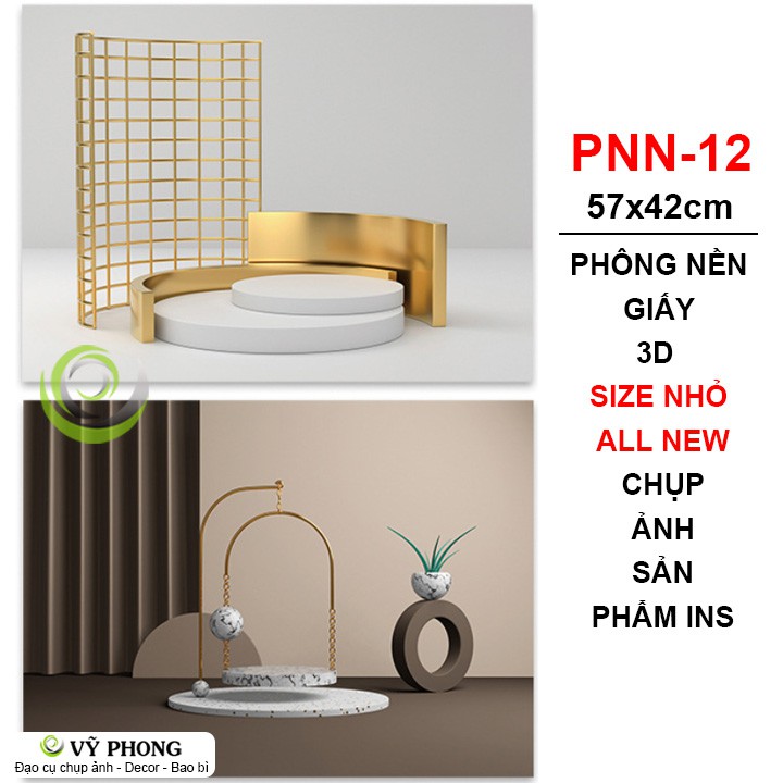 PHÔNG NỀN GIẤY 3D SIZE 57x42CM 2 MẶT ALL NEW TRANG TRÍ CHỤP HÌNH PHỤ KIỆN MỸ PHẨM THỨC ĂN ĐẠO CỤ CHỤP ẢNH INS PNN-12