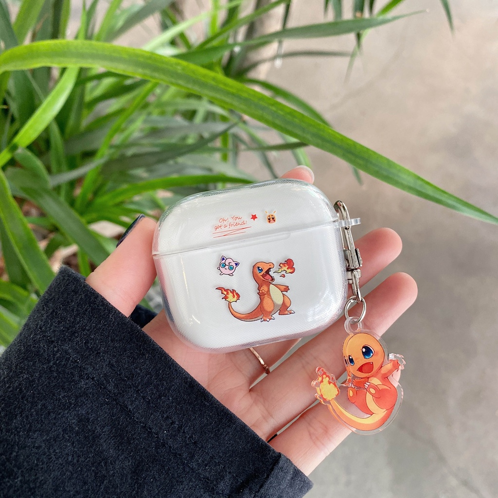 Vỏ Bảo Vệ Hộp Sạc Tai Nghe compatible AirPods Pro compatible AirPods 3 / 3rd / 20 / 3rd Pro Ốp