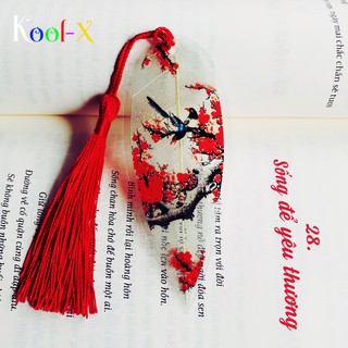 Bookmark Gân lá Mộc lan hình Hoa