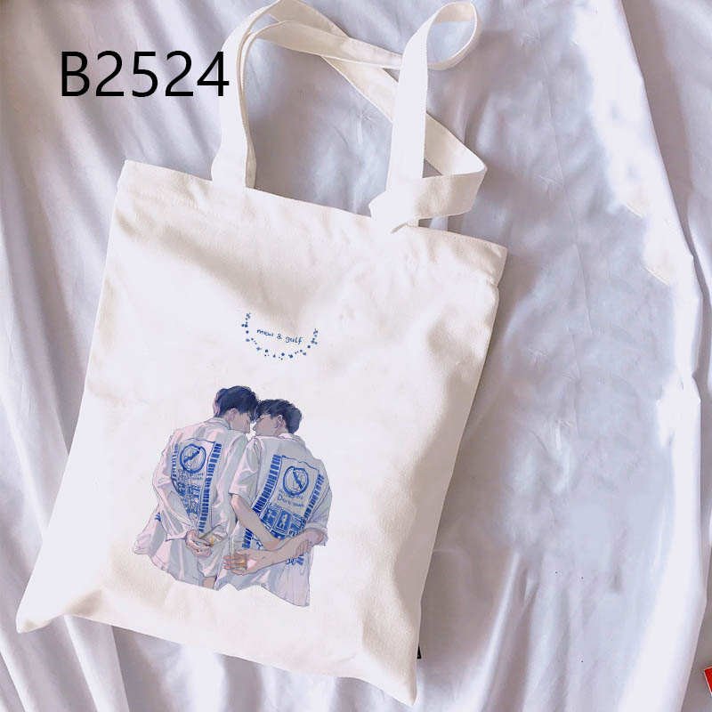 Túi Đeo Vai Vải Canvas In Hình Tharn