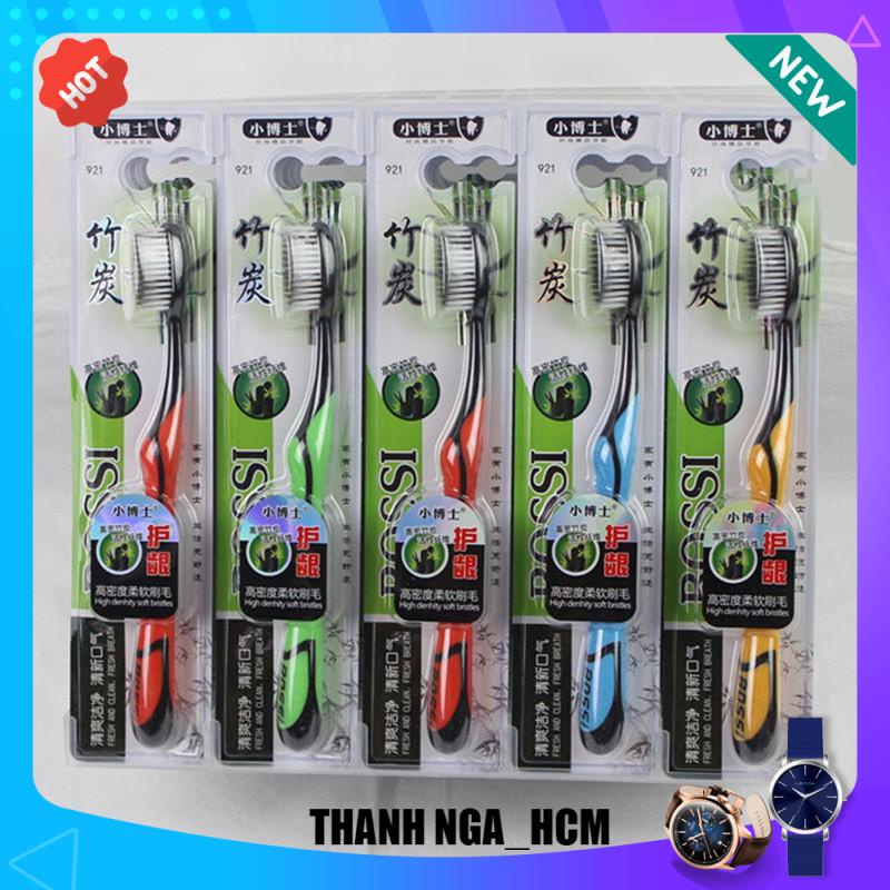 (HÀNG LOẠI 1) COMBO 10 CHIẾC Bàn Chải Than Tre Hàn Quốc 1012