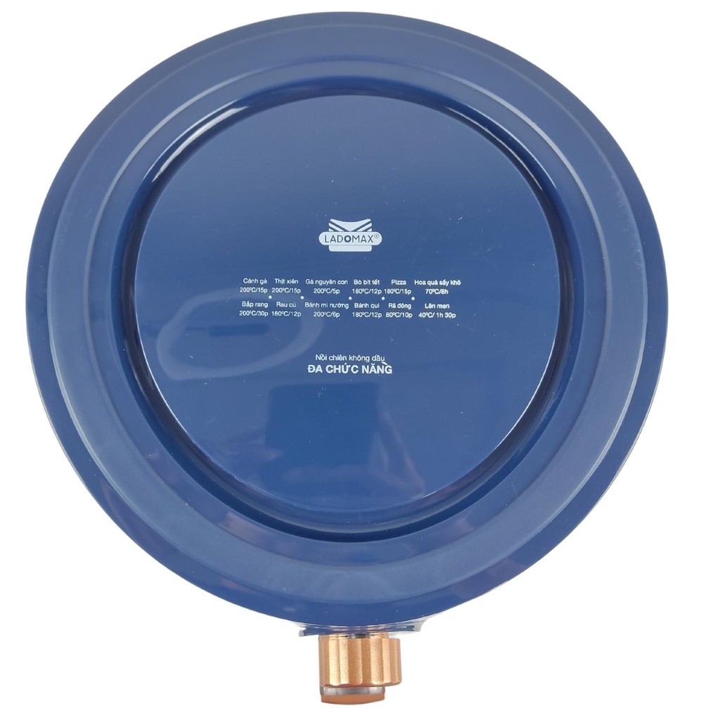 Nồi chiên không dầu Ladomax HA-553 điều khiển cơ, dung tích 7 Lít công suất 1350W - Bảo hành 18 tháng