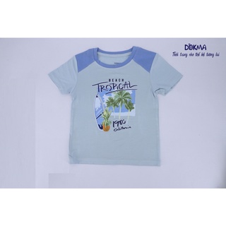 DB837A Áo cổ tròn cộc tay Dokma (2-5T)
