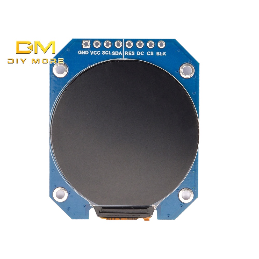 Linh kiện điện tử DIYMORE màn hình LCD 3.3V GC9A01 SPI giao diện 240X240 8 chân