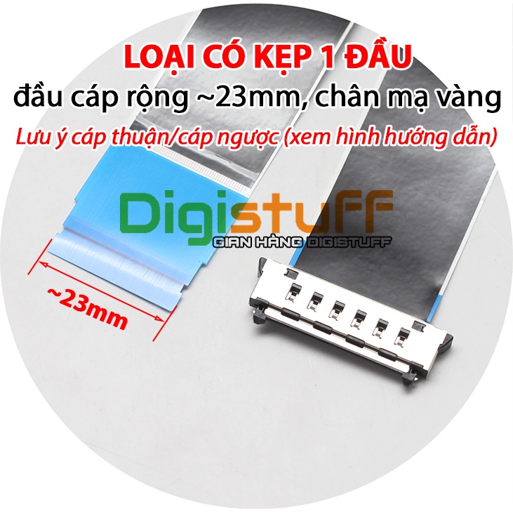 Cáp 41 chân nối từ bo xử lý lên màn hình LCD / LED của Ti vi TV 4K