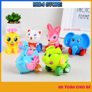 Đồ chơi trẻ em vặn cót, thú chạy lên dây cót nhiều mẫu đáng yêu cho bé