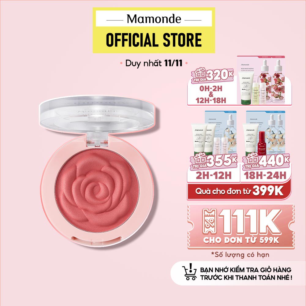 Phấn má Mamonde Flower Pop Blusher 8g