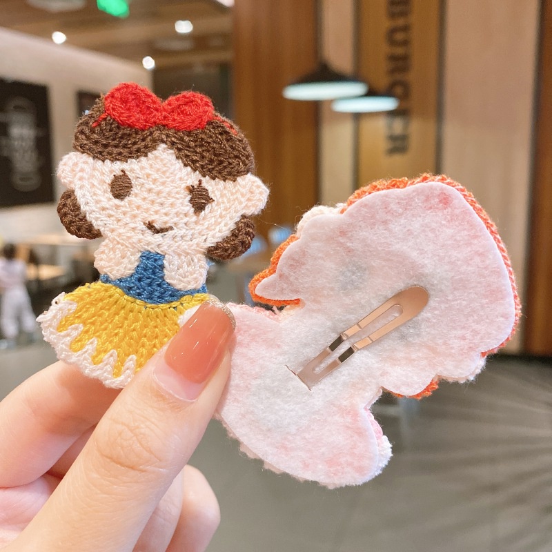 Kẹp Tóc Kiểu Dáng Hoạt Hình Dễ Thương Cho Bé Gái