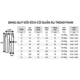 Quần Âu Nam Cao Cấp