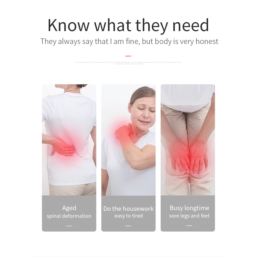 Gối massage cổ liệu pháp sưởi ấm bằng tia hồng ngoại Jinkairui