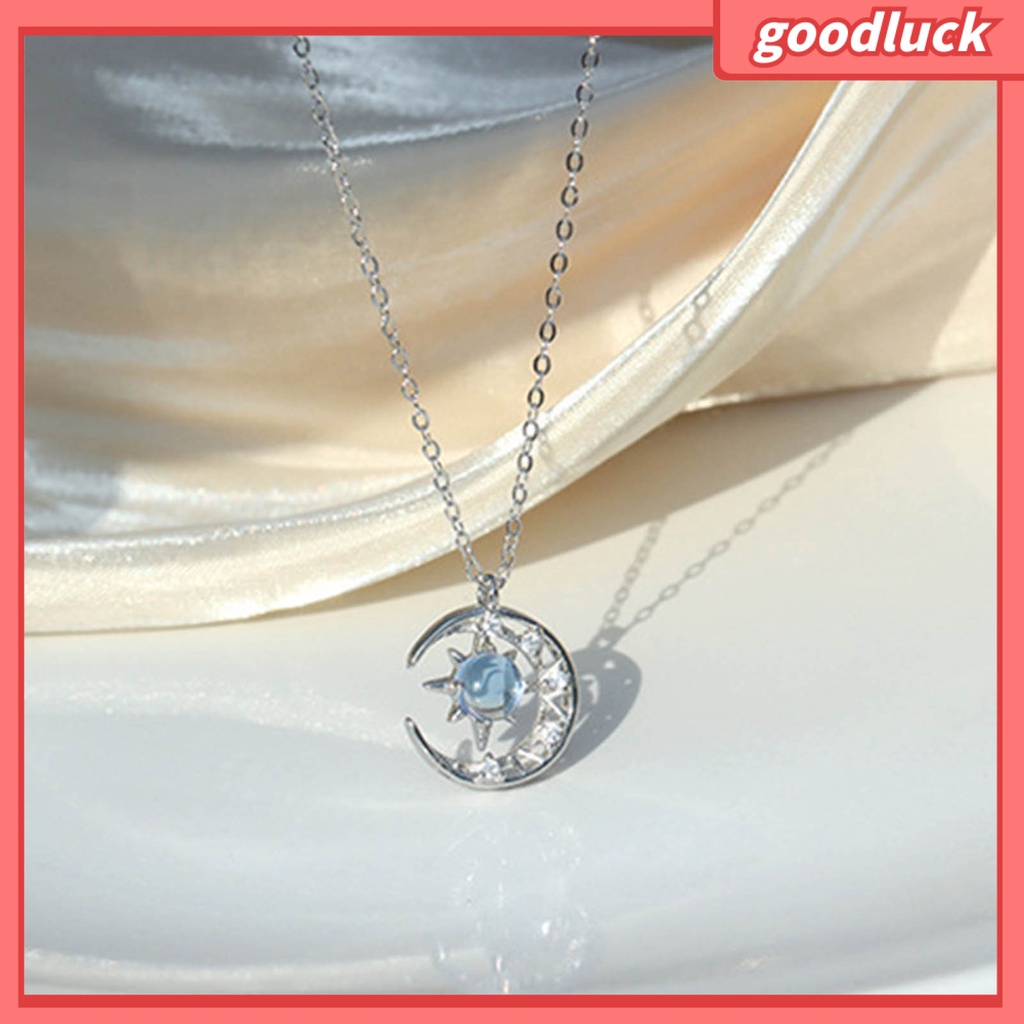 Vòng cổ Mặt Trăng Lưỡi Liềm Hợp Kim