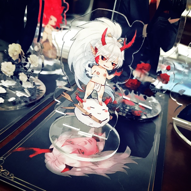 Standee mini Tỳ Mộc - Tửu Thôn chibi