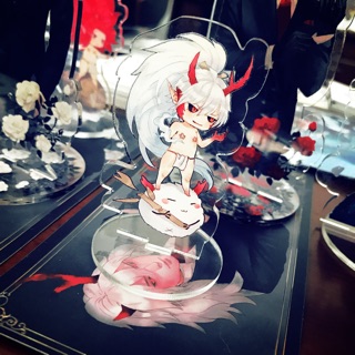 Standee mini Tỳ Mộc - Tửu Thôn chibi