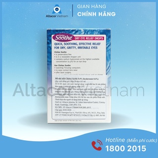 Dung dịch nhỏ mắt Clinitas Soothe 0.4% - Ý