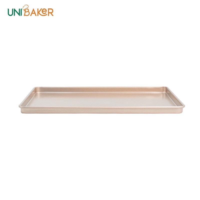 Khay nướng chữ nhật thành thấp Unibaker 30x25cm