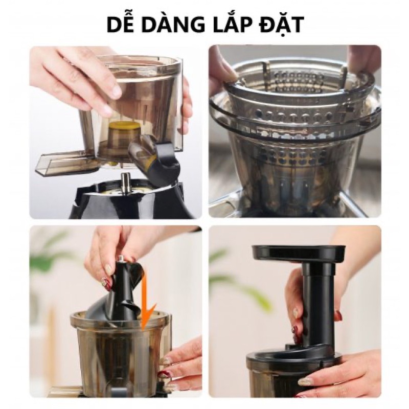 Máy ép chậm Rapido RSJ15M