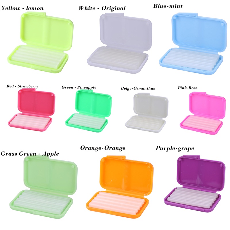 Set 10 Hộp Sáp Nha Khoa Làm Trắng Răng 10 Loại Tùy Chọn