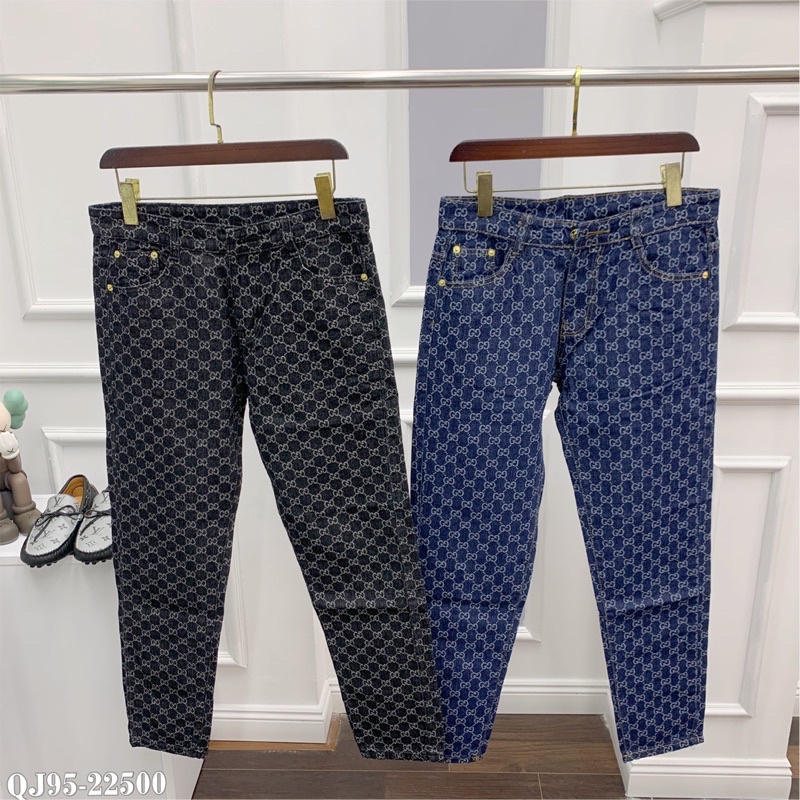 Quần bò cào xước vân G.C cực chất - Quần Jean nam đỉnh cao