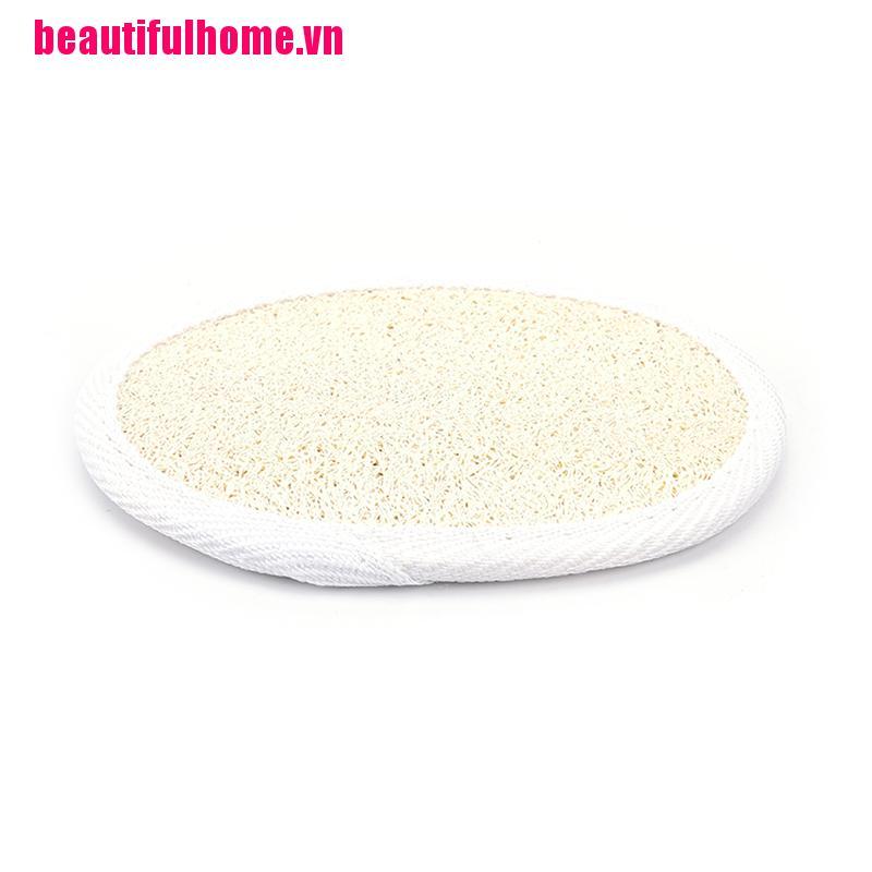 New natural loofah luffa bath shower sponge body scrubber exfoliator washing pad