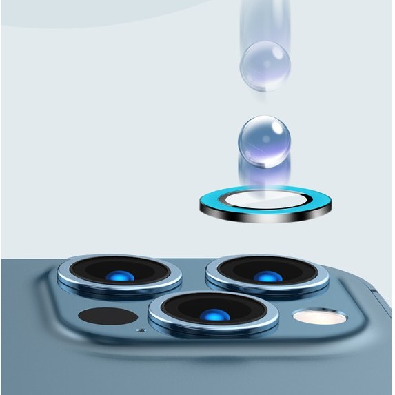 Kính Cường Lực Bảo Vệ Camera Mạnh Mẽ Màu Dạ Quang Dành Cho Iphone 12 Pro Max 11 Pro Max 12 Mini