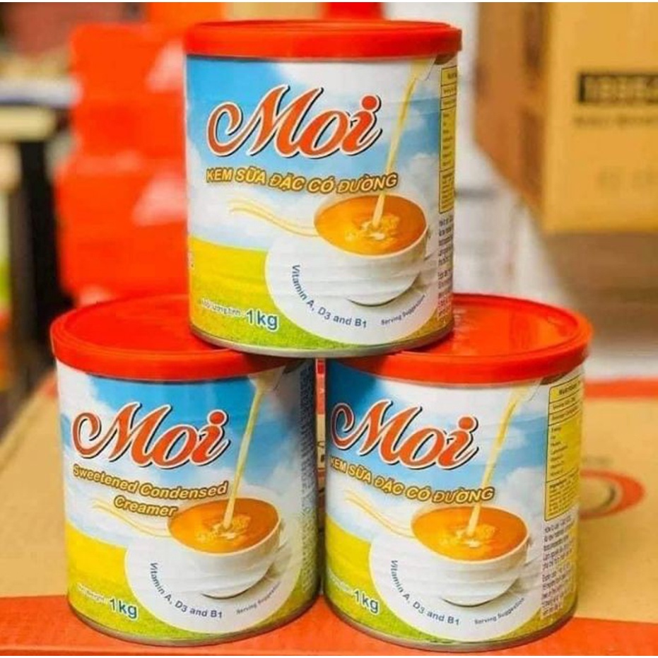 Sữa đặc có đường MOI 1Kg HỘP THIẾC - NHẬP KHẨU MALAYSIA ^^