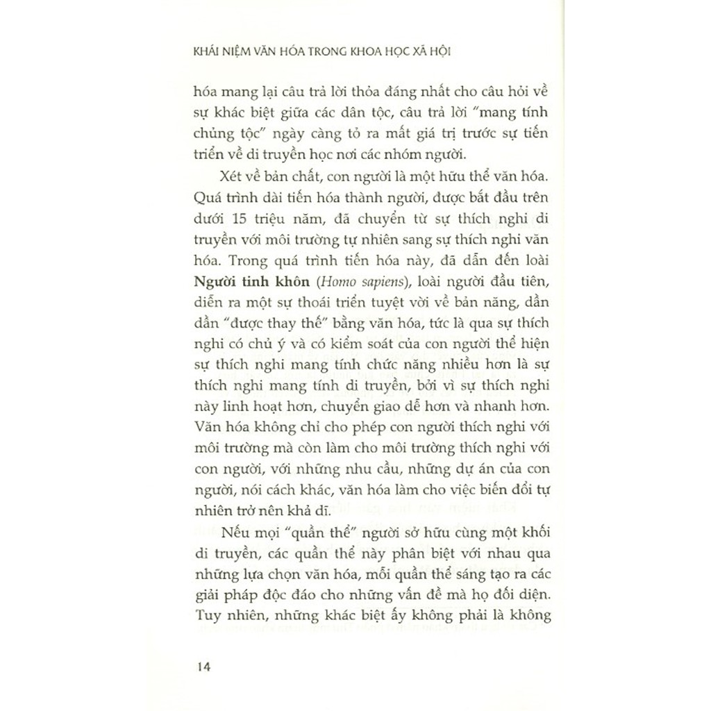 Sách - Khái Niệm Văn Hóa Trong Khoa Học Xã Hội | BigBuy360 - bigbuy360.vn