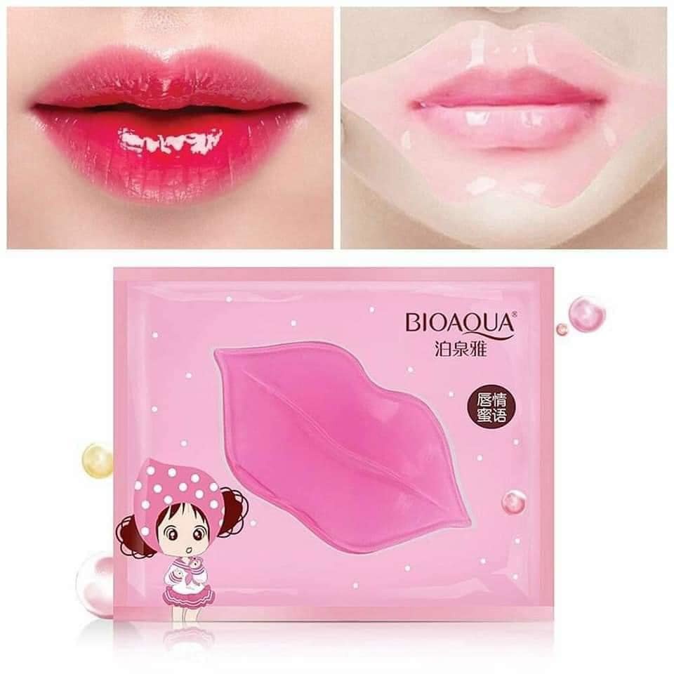 Mặt Nạ Môi Dưỡng Ẩm Giảm Thâm Mask Môi Bioaqua Dưỡng Hồng Môi