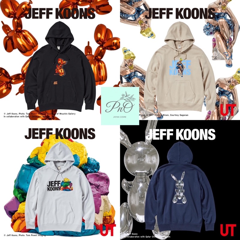 UNIQLO - Áo hoodie Jeff Koons ( tag Nhật )