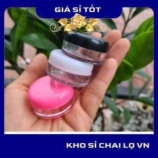 Hủ đựng kem ❤ hủ nhựa tròn 10g,20g,30g,50g,100g chiết kem , hủ đựng mỹ phẩm , phụ kiện du lịch