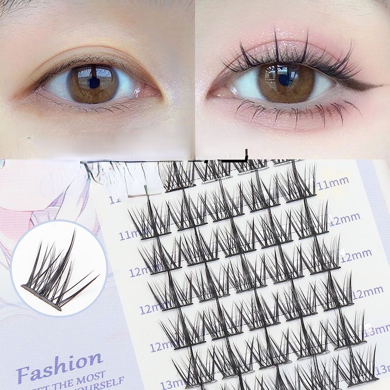 Lông Mi Giả Siêu Tự Dính Trang Điểm Tự Nhiên