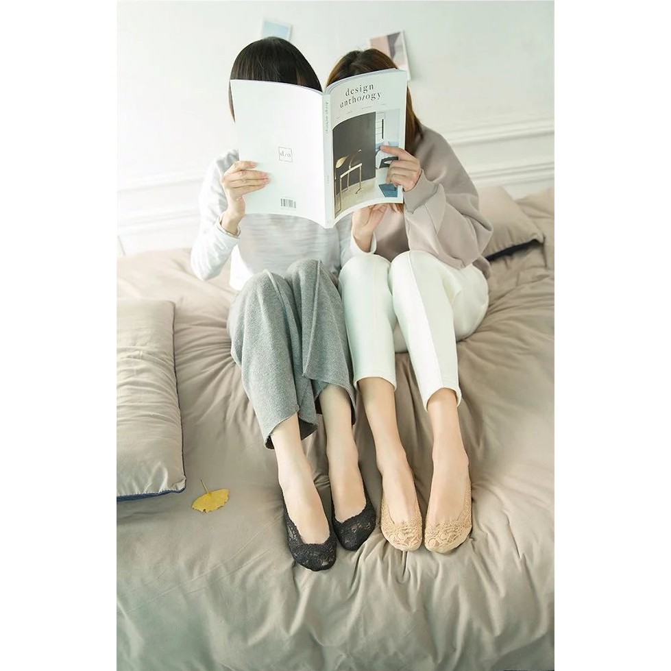 Vớ ren tàng hình dễ thương - HÀNG XUẤT HÀN