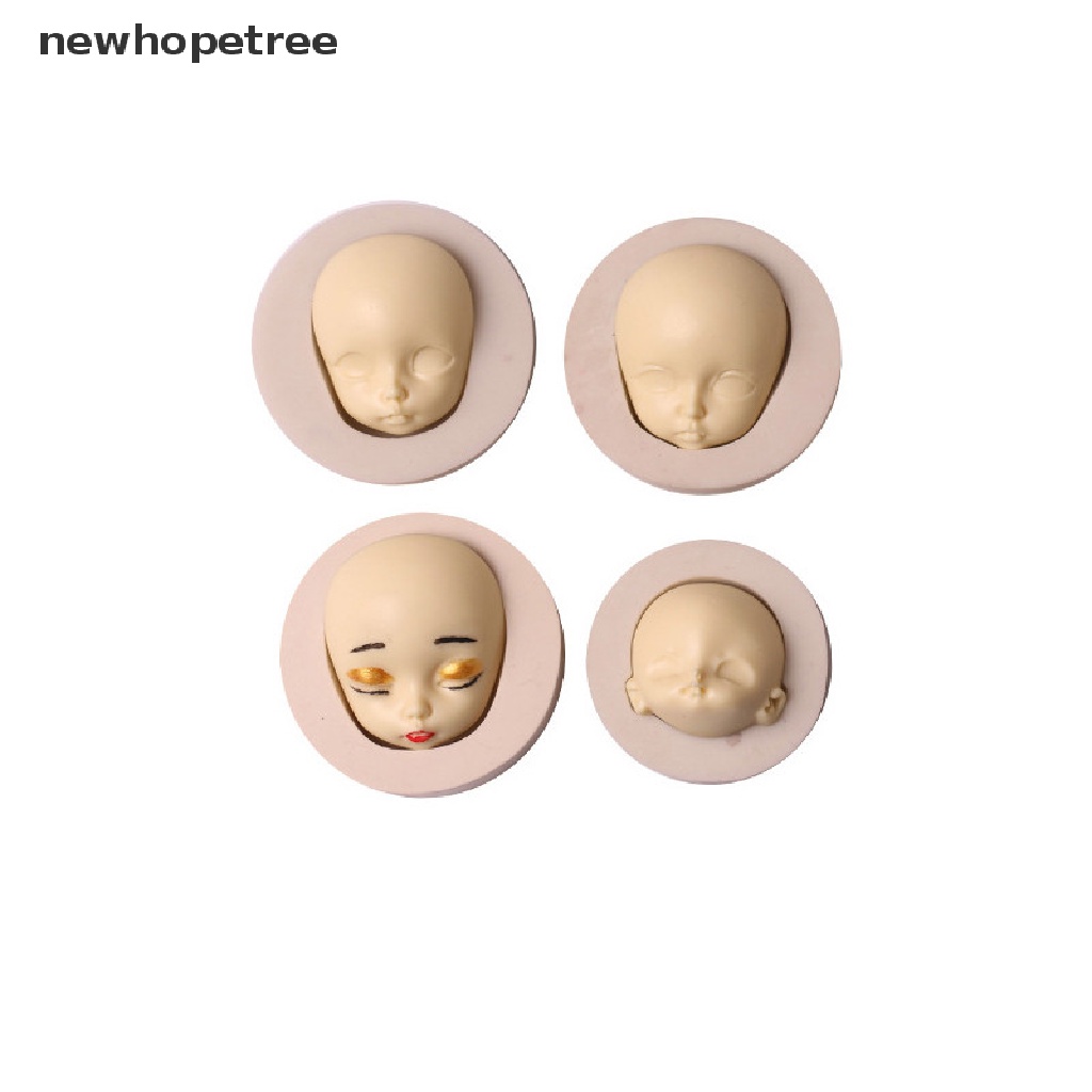 Khuôn Silicone Làm Bánh Hình Mặt Em Bé