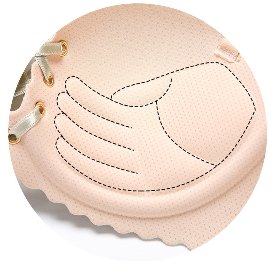 Áo su đúc đẩy ngực tạo khe dây rút S01 | BigBuy360 - bigbuy360.vn