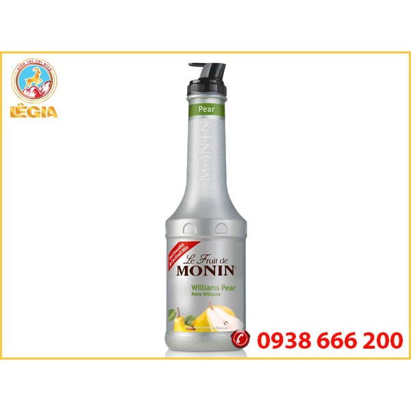 MỨT SỆT LÊ MONIN 1L - LE FRUIT DE MONIN WILLIAMS PEAR